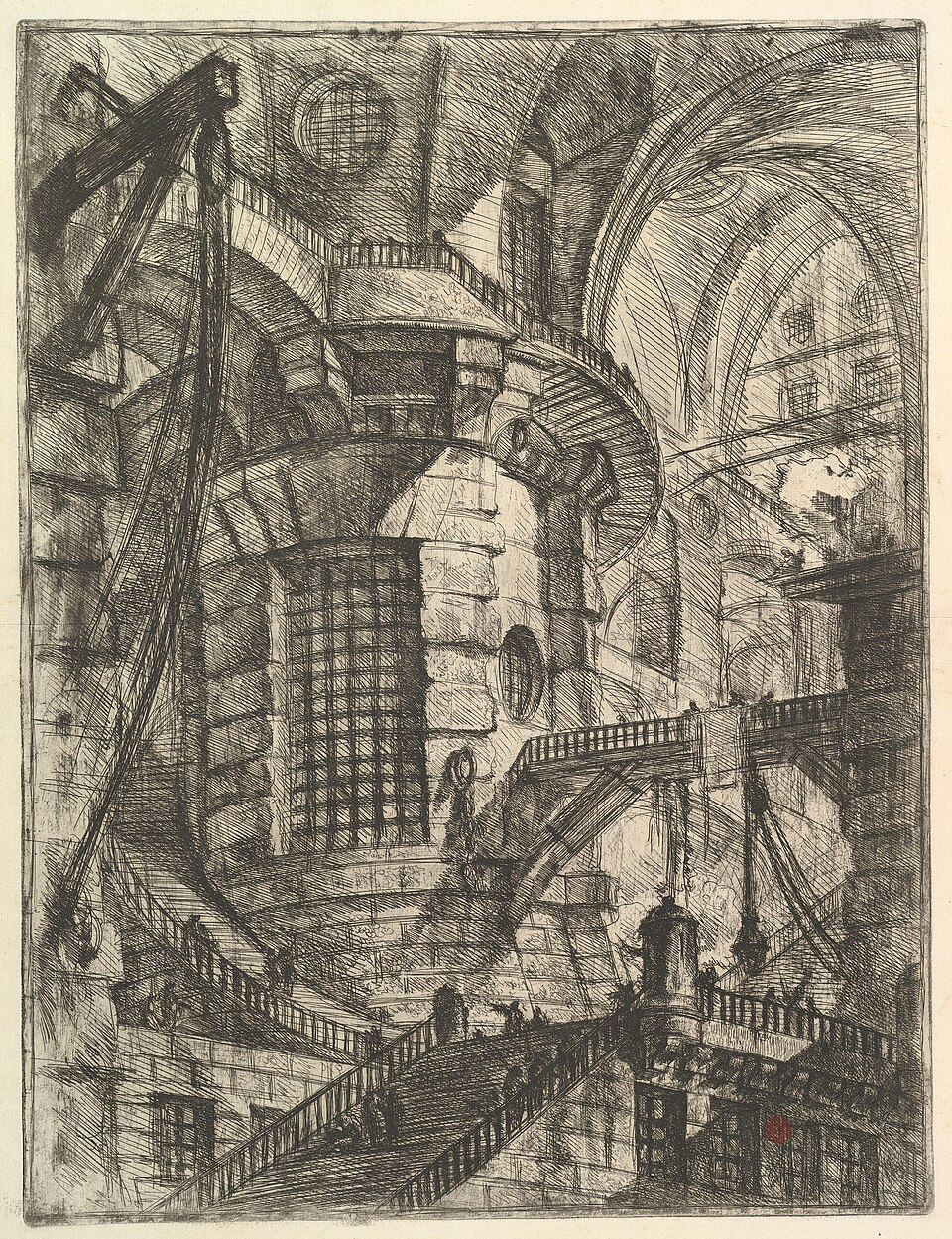 Piranesi — Carceri d'Invenzione — la imaginación arquitectónica como contrapunto del documento