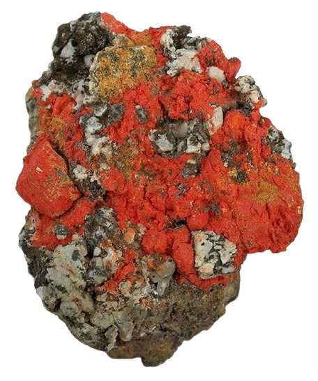 Roca de minio — mineral natural de tetraóxido de triplomo