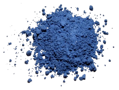 Azul ultramar natural en polvo — pigmento extraído del lapislázuli purificado