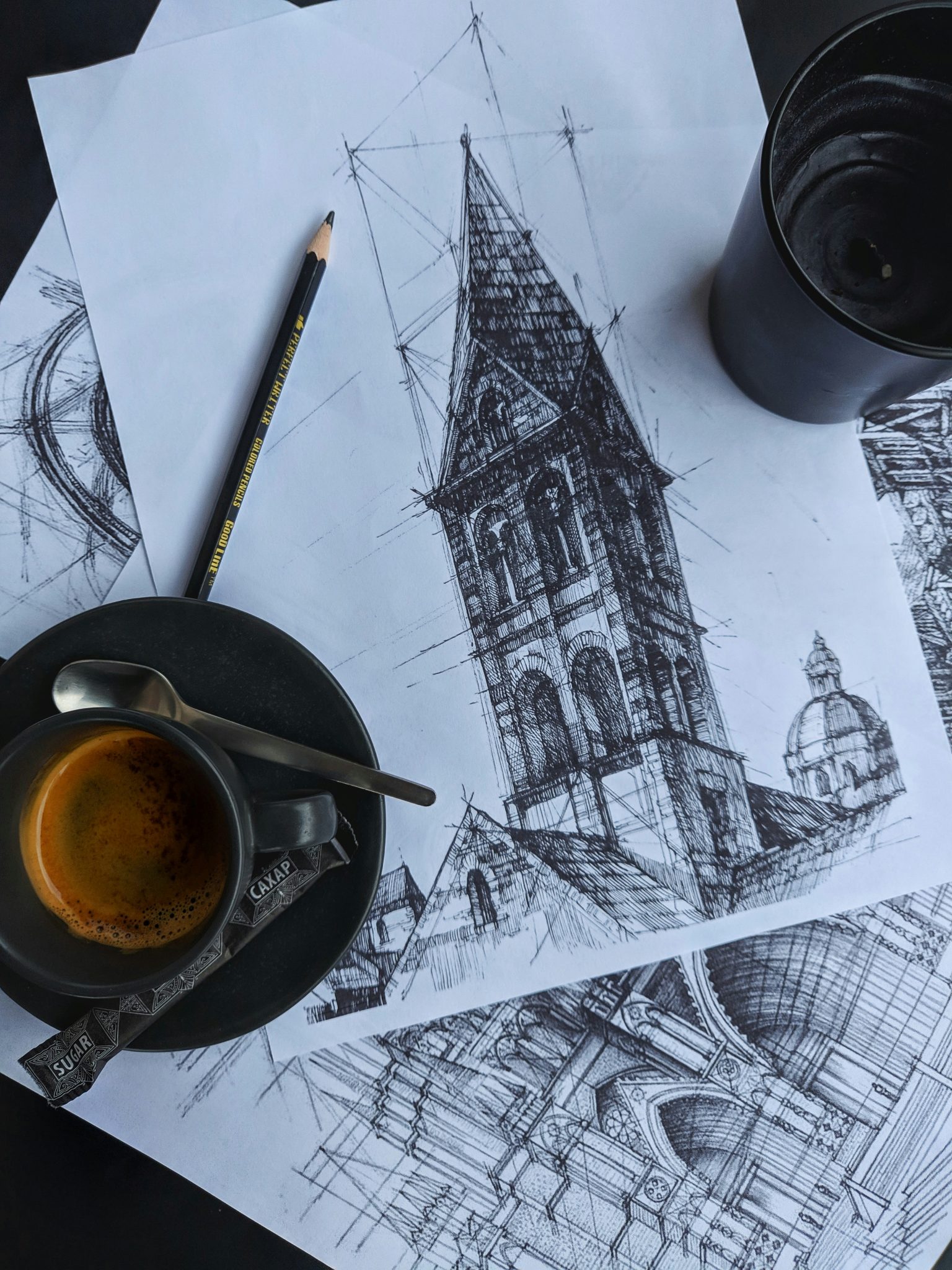 Dibujo de arquitectura — nivel avanzado