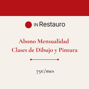 abono mensualidad clases de dibujo y pintura