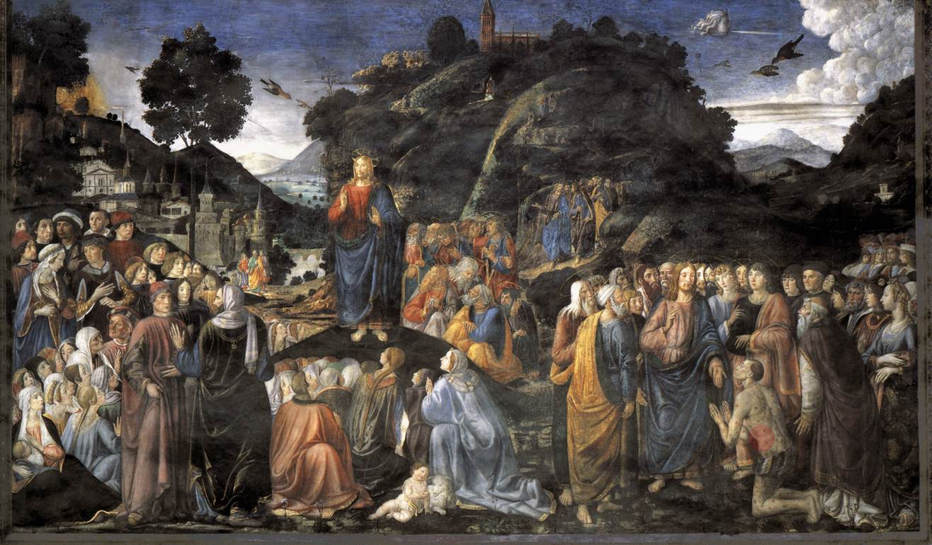 Sermón de la montaña · Rosselli