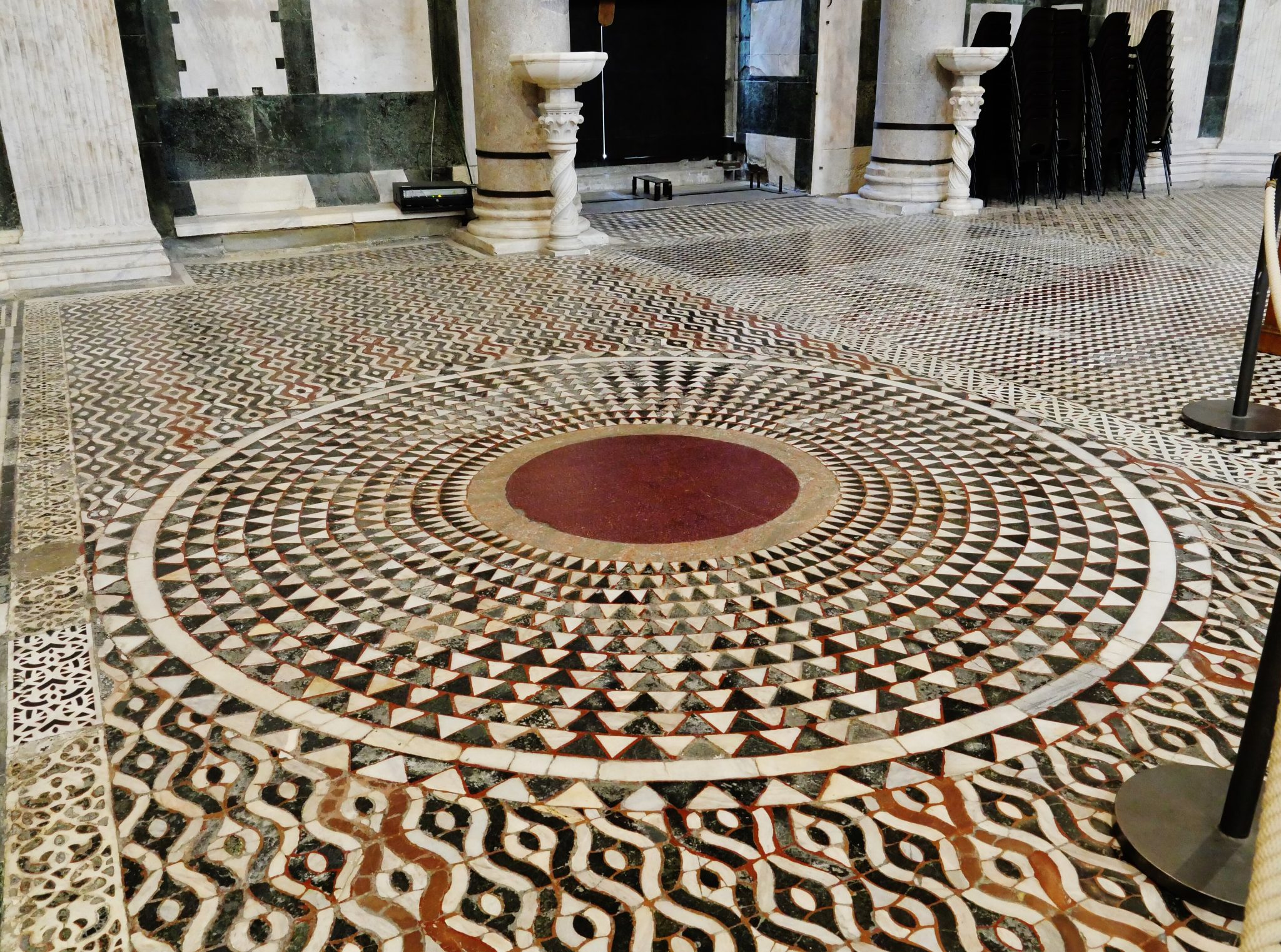 Pavimento del Battistero, vista 4