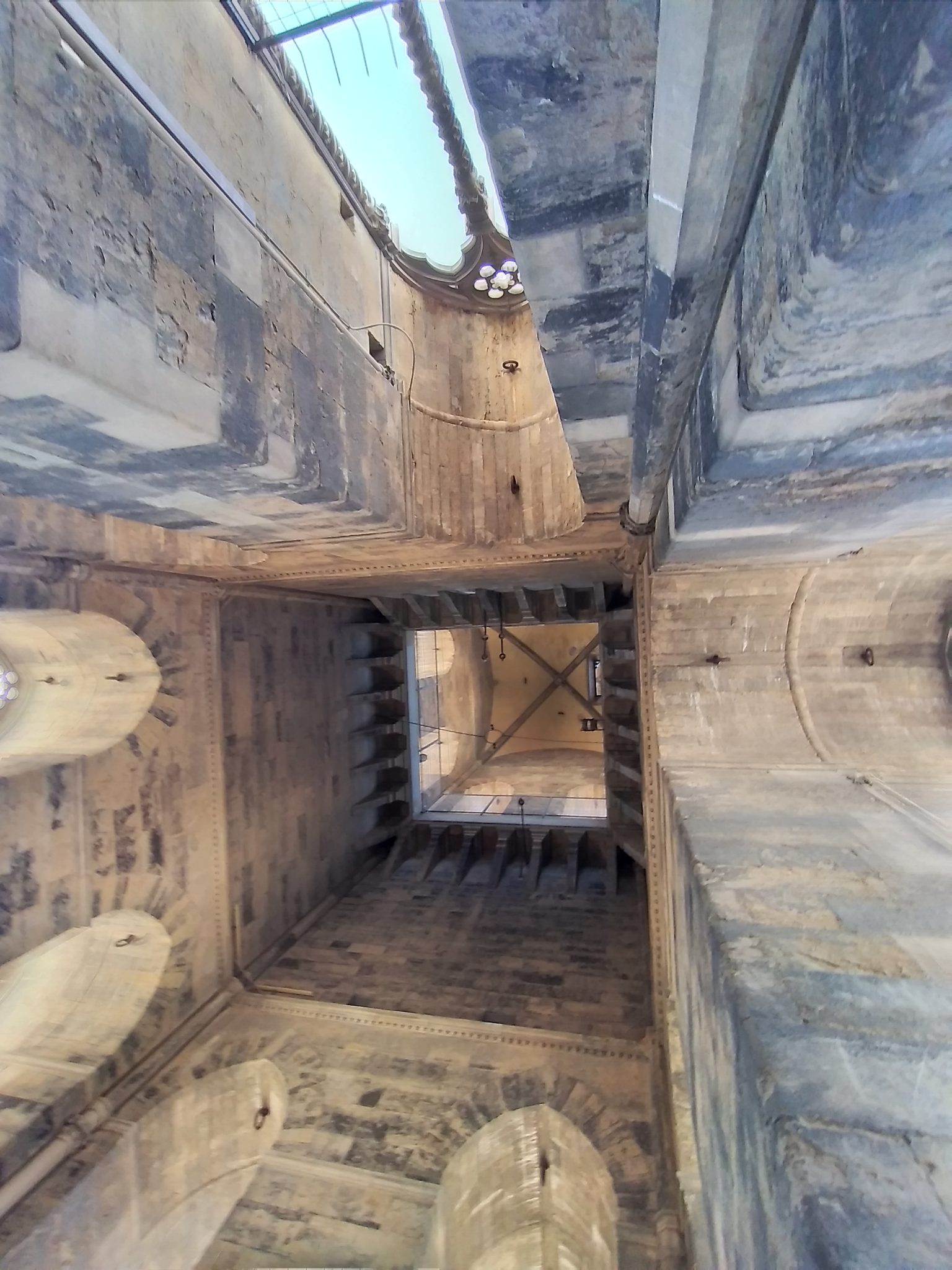 Zona alta del Campanile, campanas