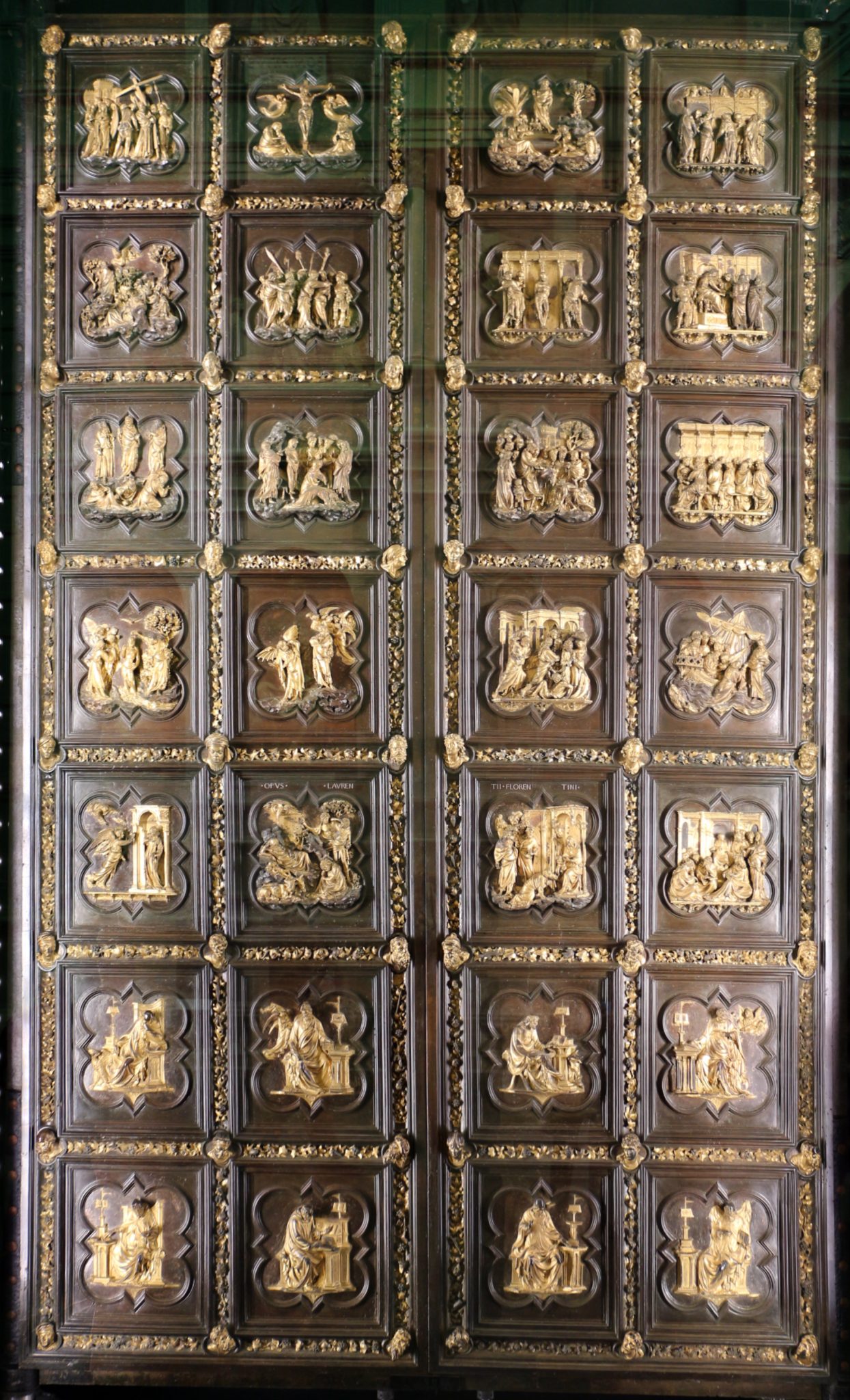 Porta Norte, Lorenzo Ghiberti