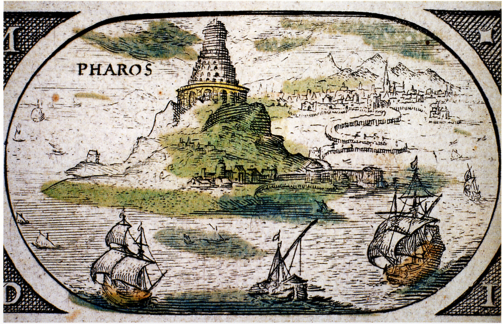 Faro de Alejandría, Atlas de Jan Jansson, 1630
